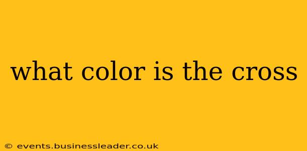 what color is the cross