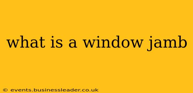 what is a window jamb