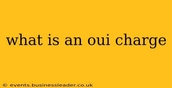 what is an oui charge