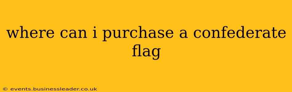 where can i purchase a confederate flag