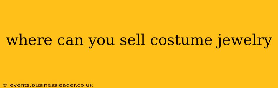 where can you sell costume jewelry