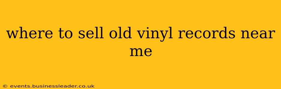 where to sell old vinyl records near me