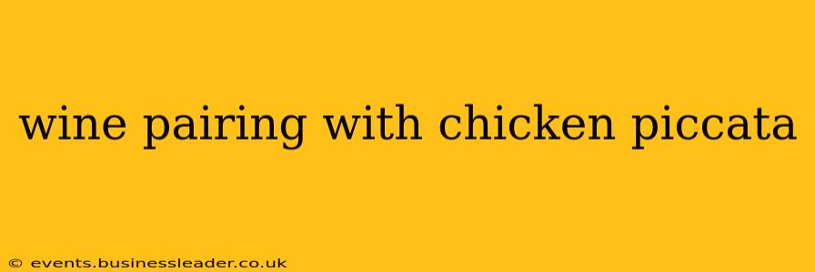 wine pairing with chicken piccata